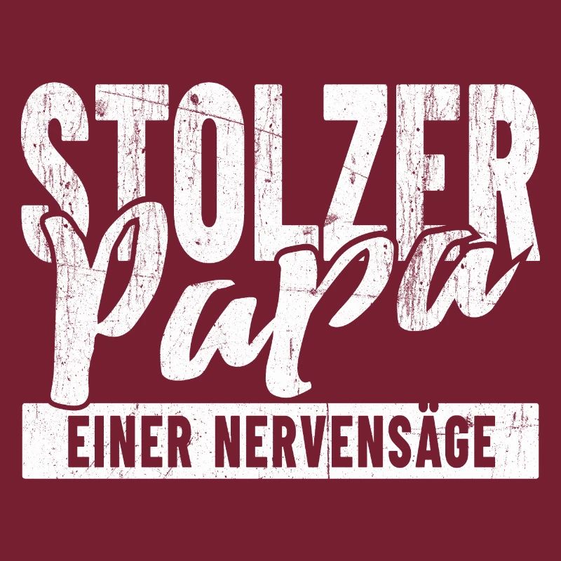 Stolzer Papa einer Nervensäge