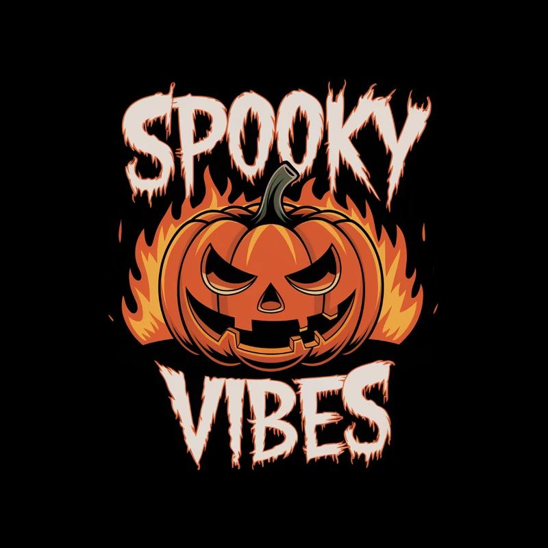 Gruselige Kürbislaterne – Spooky Vibes