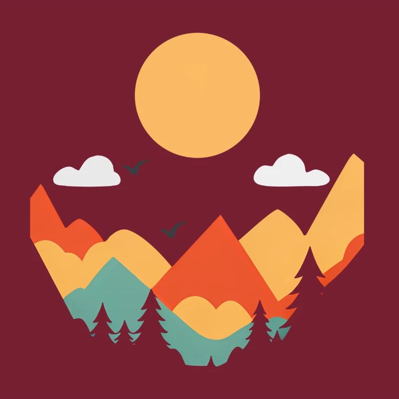Paysage simple