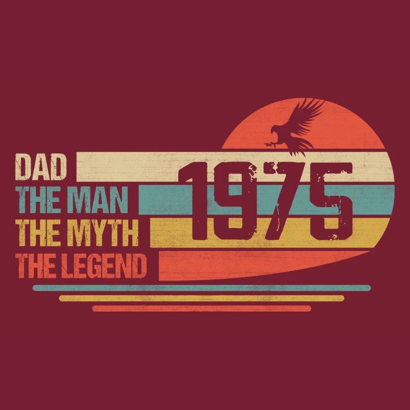 Bester Vater der Welt seit 1975 Vatertag