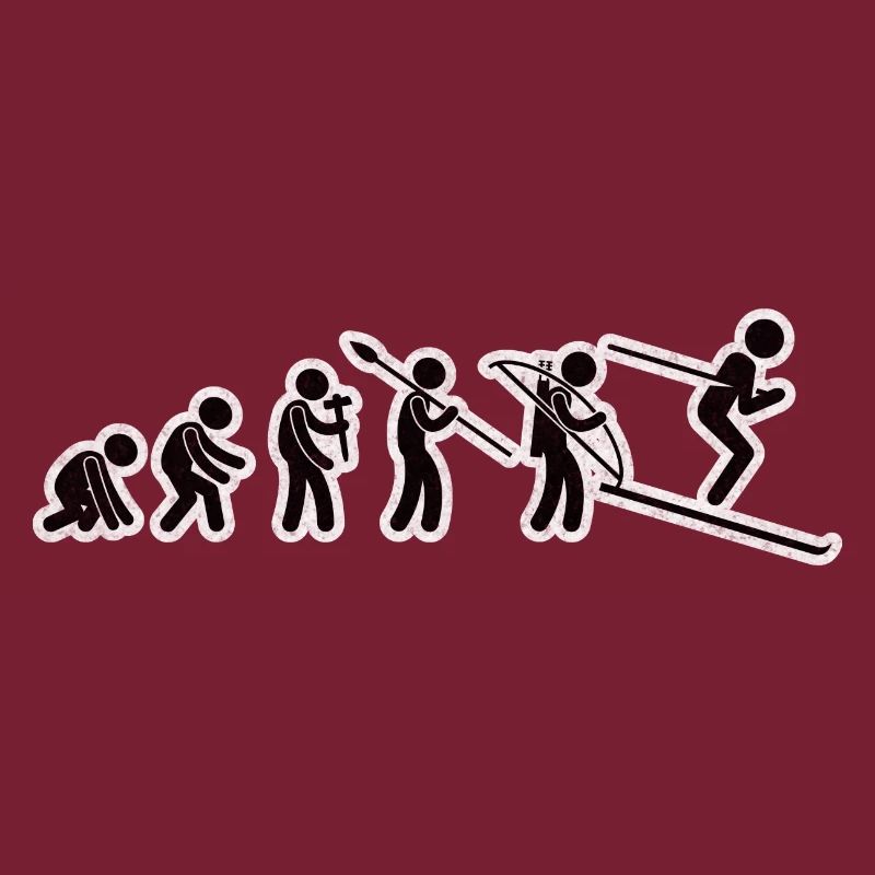 Evolution Ski Noir Grunge