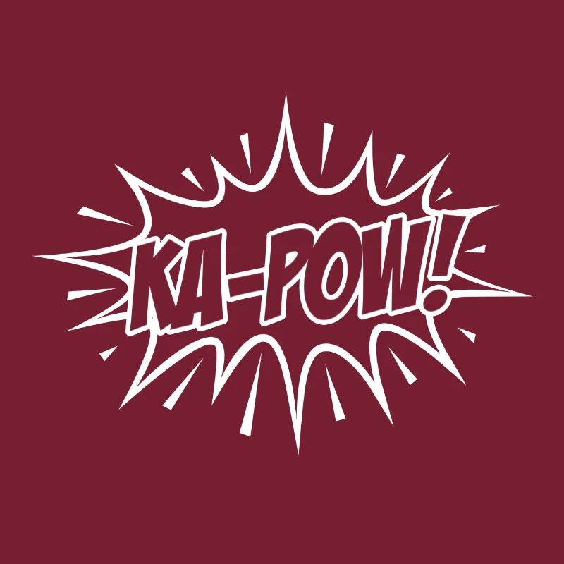 cadeau BD Comics KA-POW! explosion Drawn