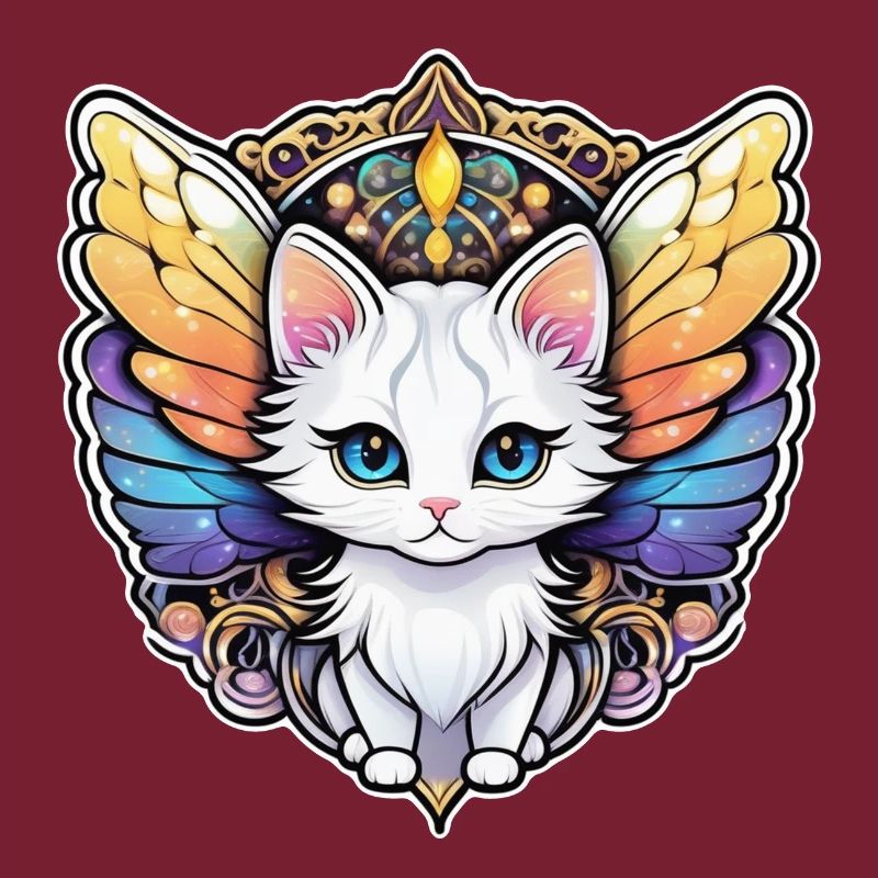 chat avec des ailes