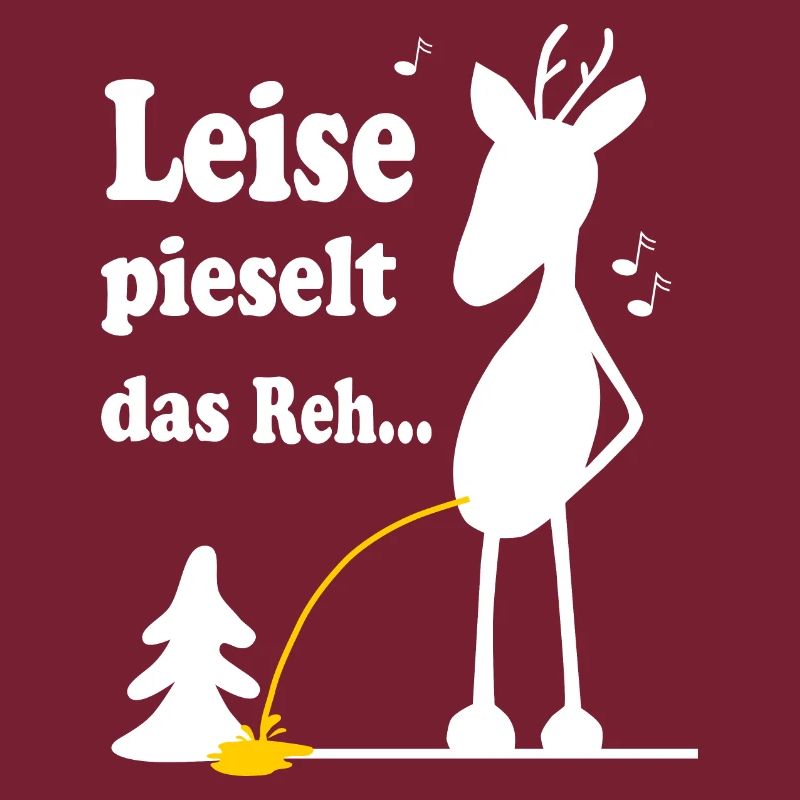 Weihnachtslied Schnee Reh