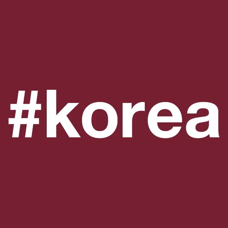 CORÉE Hashtag