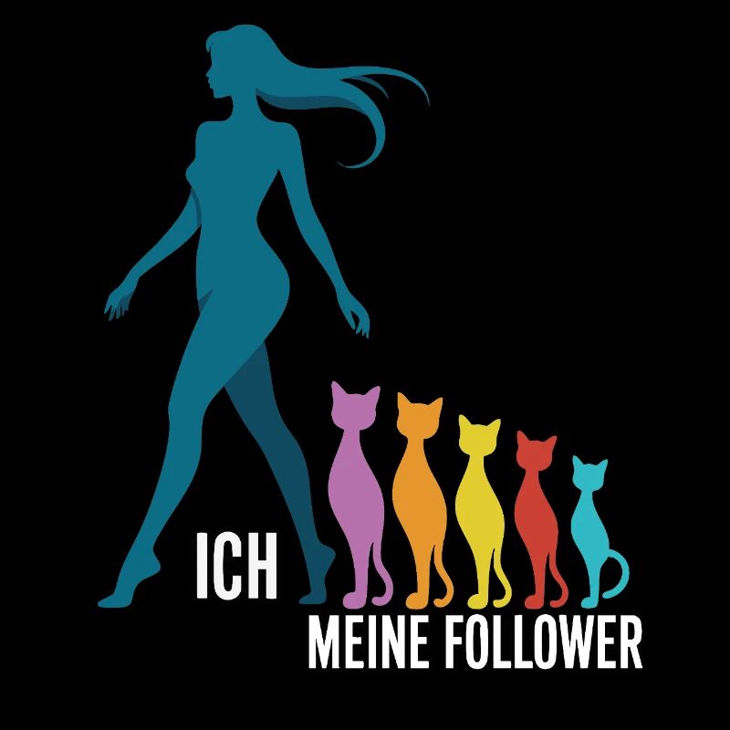 Moi et mes abonnés – Cat Humor Design