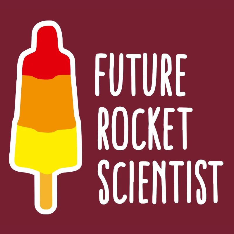Future rocket scientist popsicle rocket graduation