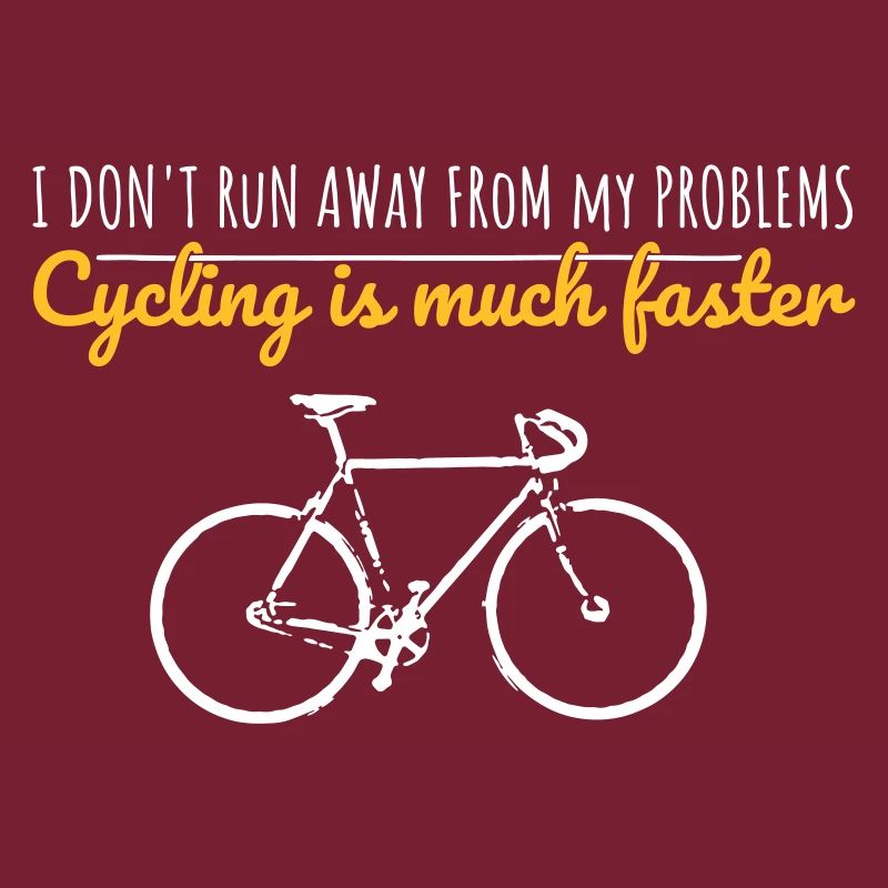 Don't Run Away From Problems - Cycling