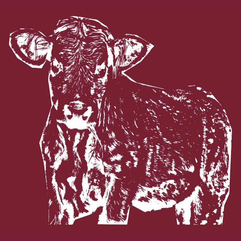 funny cow gift farmer