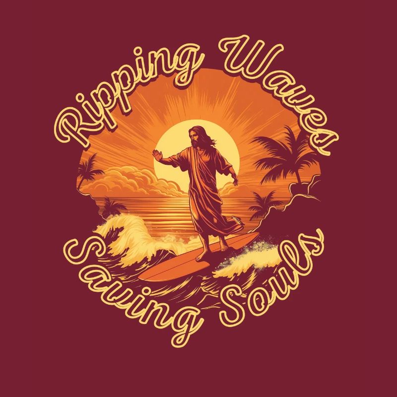 Surfing Jesus - Ripping Waves Saving Souls