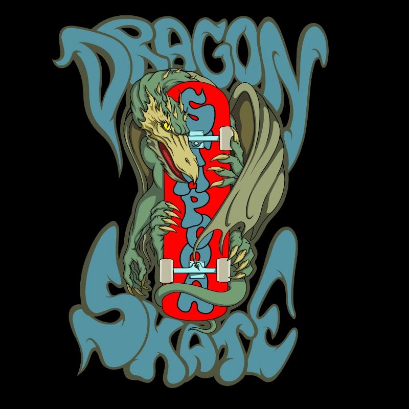 Drachen-Schlittschuh