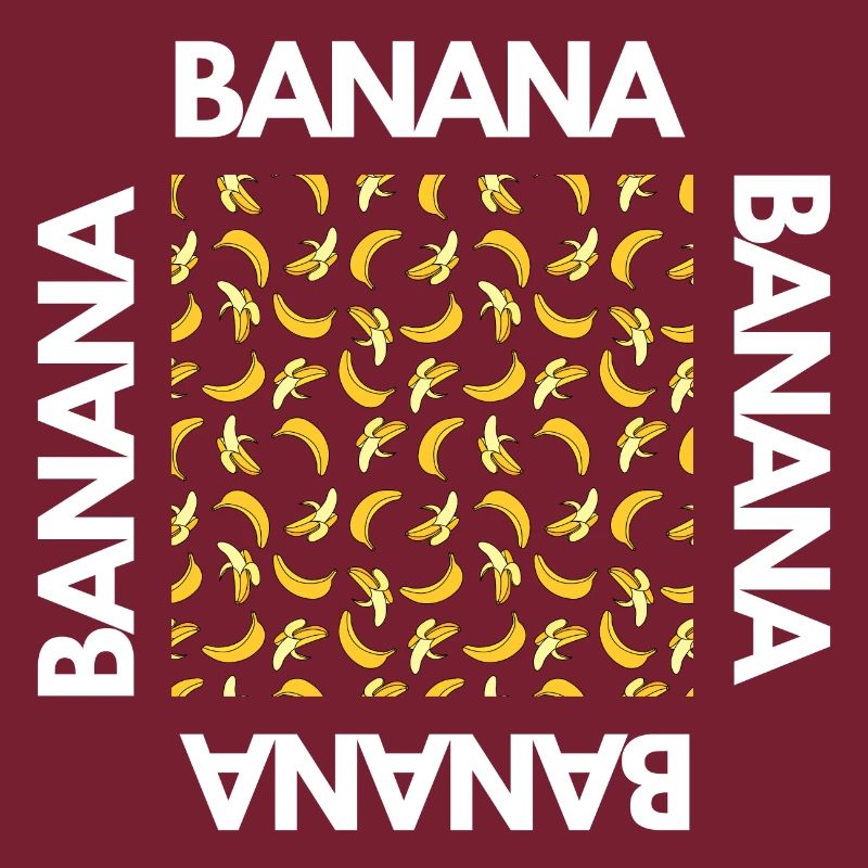Bananenmuster Ästhetisches Obst-Modehemd