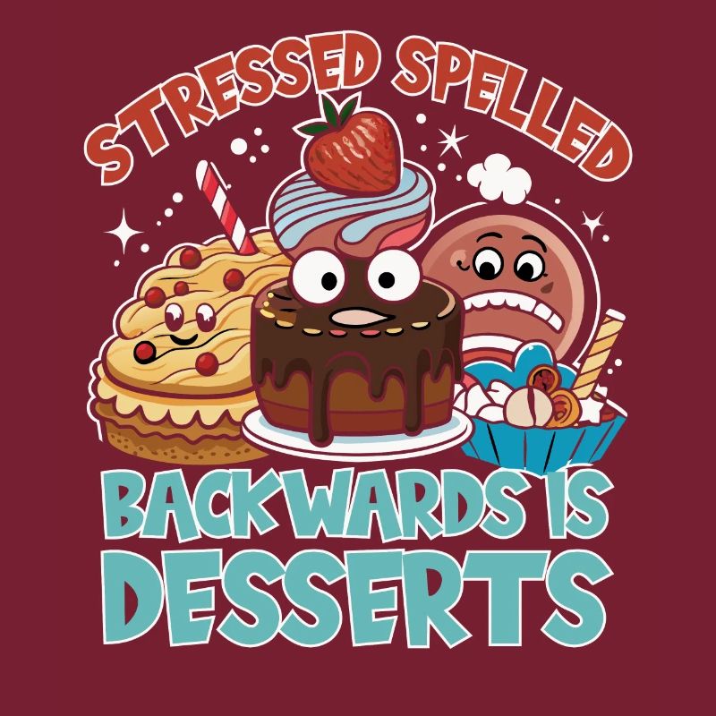 Stressed Spelled Backwards Desserts