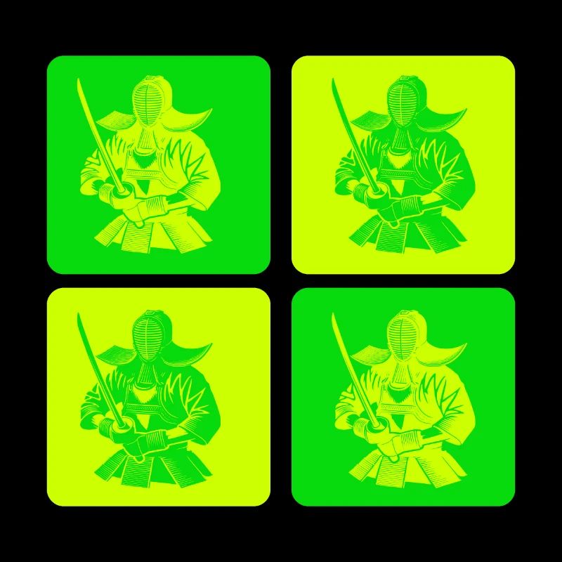 Pop Art Kendo Samurai