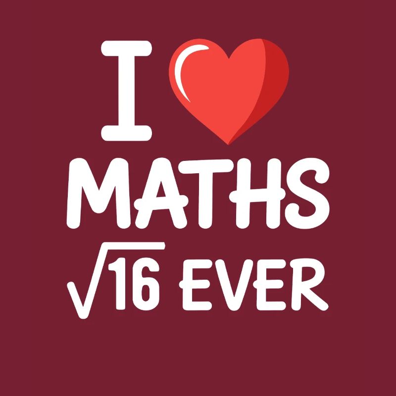 Math J’adore les maths Maths Nerd Professeur de mathématiques