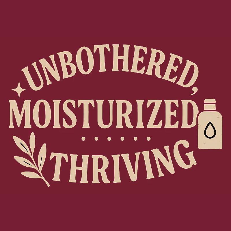 Unbothered Moisturised Thriving Design