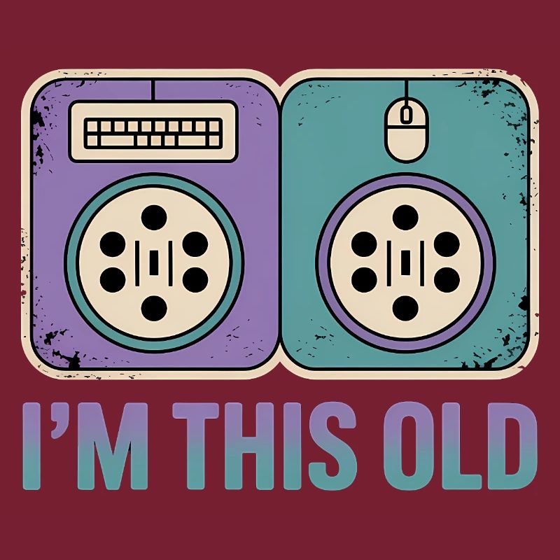 I'm this old - Funny Nerd T-Shirt