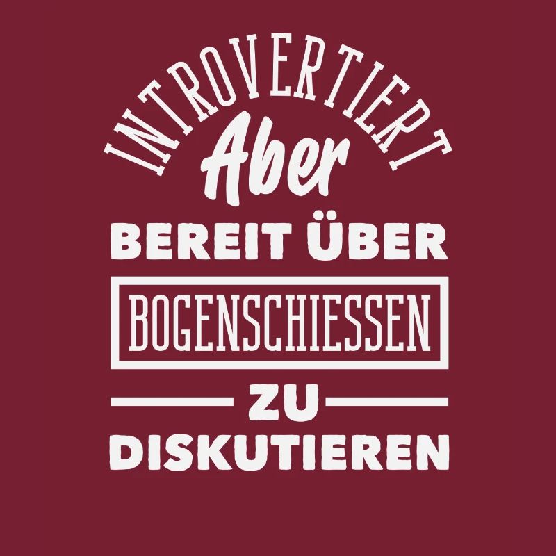 Ich gehe Bogenschießen