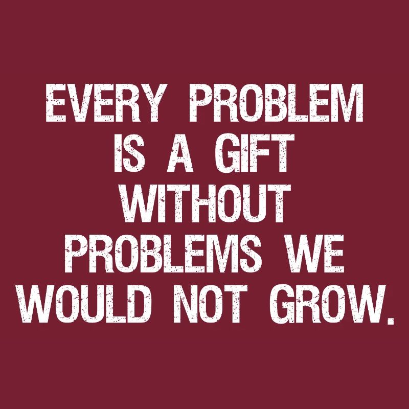 every problem is a gift without problems we would
