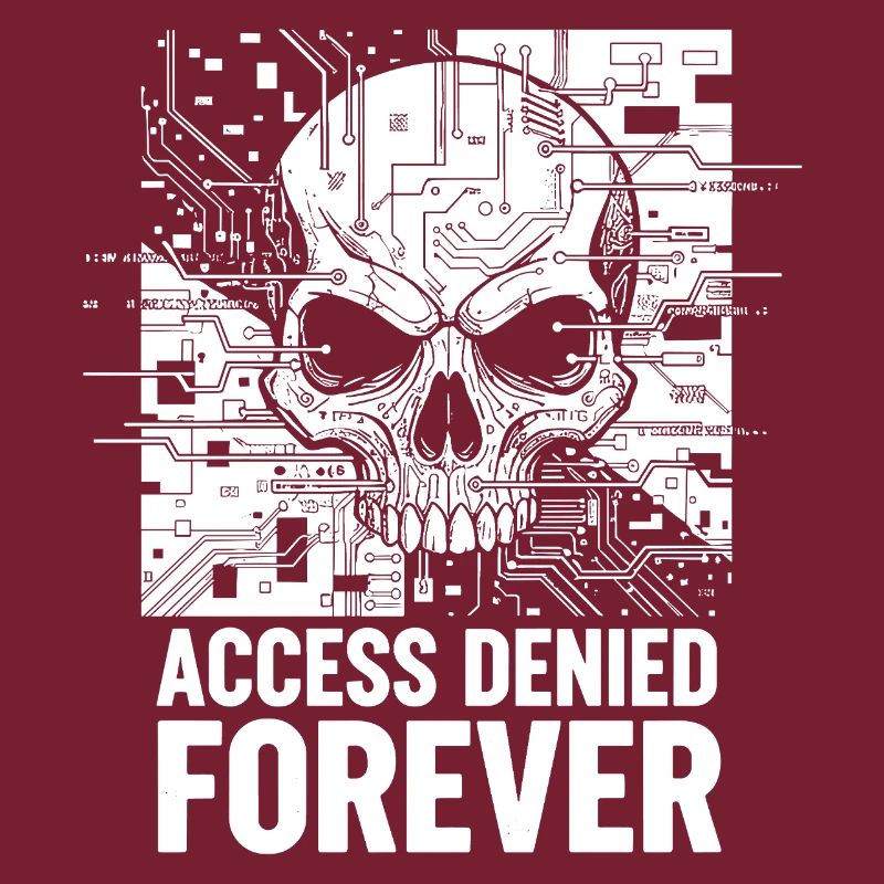 Skull Access Denied Forever