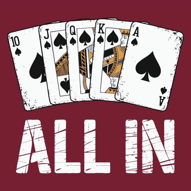 Poker Royal Flush - Conception ALL IN