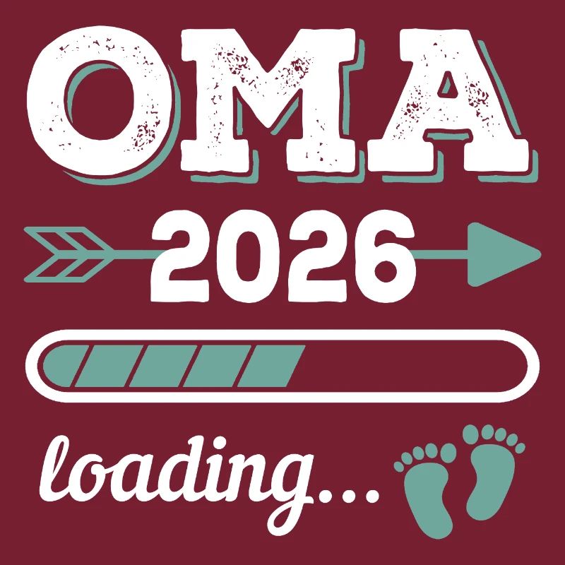 Oma 2026 Loading Werdende Großmutter Geschenkidee