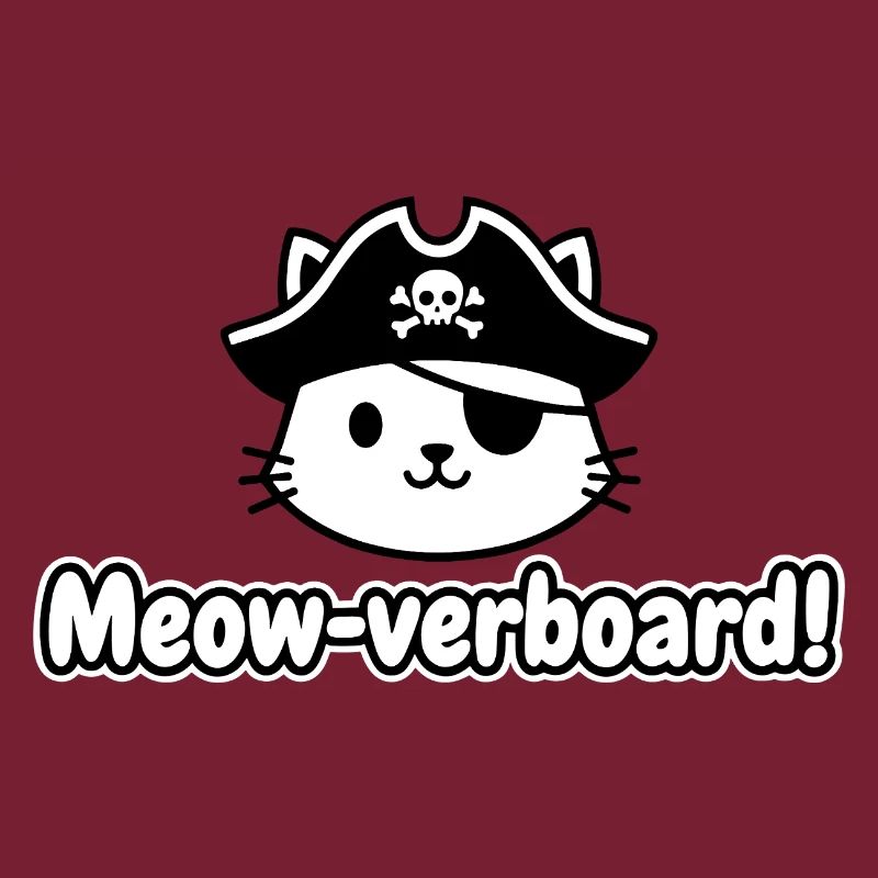 Conception de la planche Cat Pirate Meow