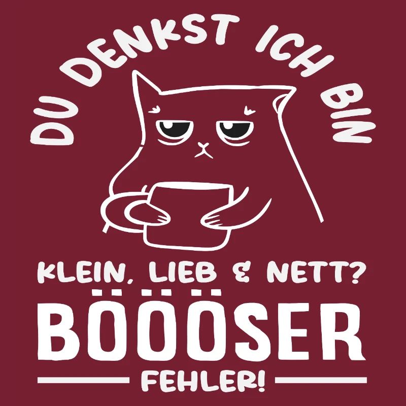 Böser Fehler Kleine Katze
