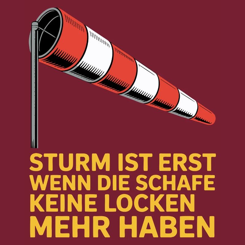 Sturmtext mit Windsock