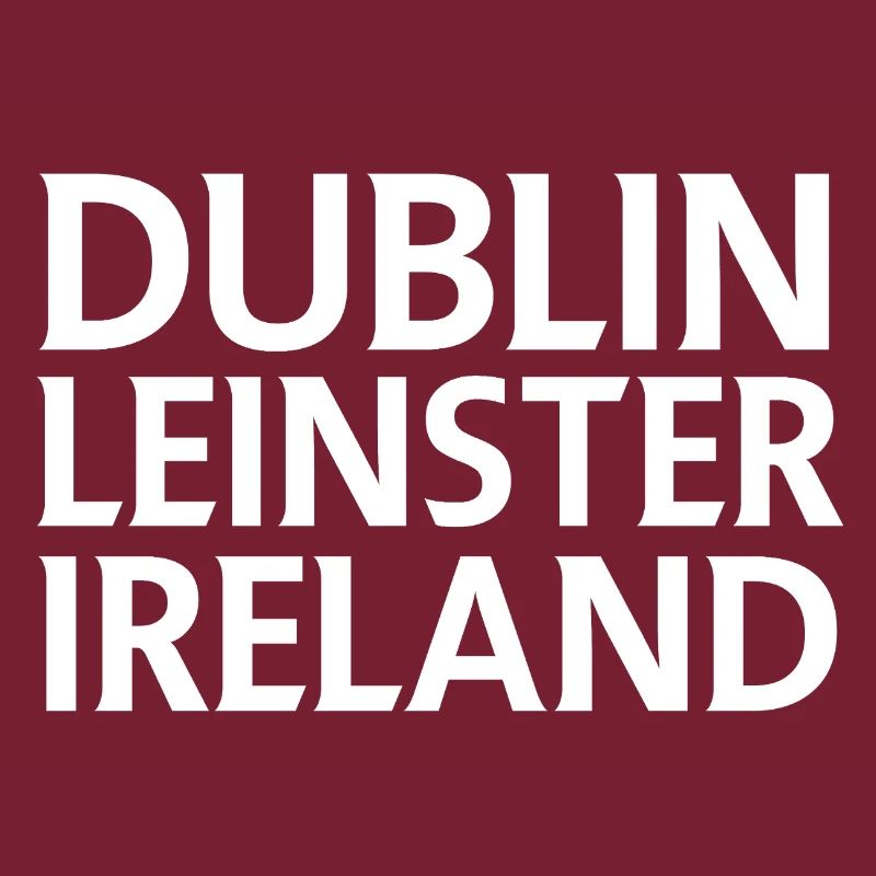 Dublin – Irlande Textdesign