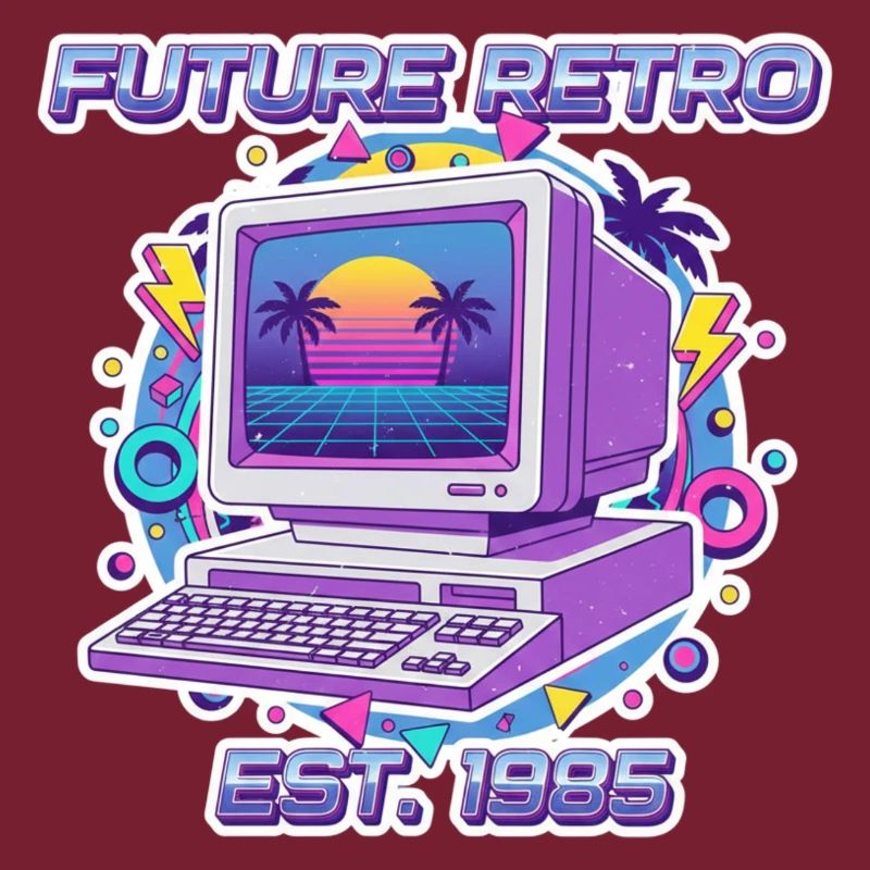 Future Retro 1985 – Conception informatique vintage