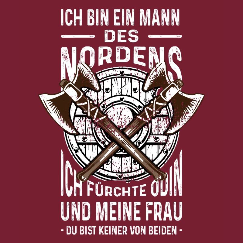 Ich Bin Ein Mann Des Nordens Wikinger Geschenk