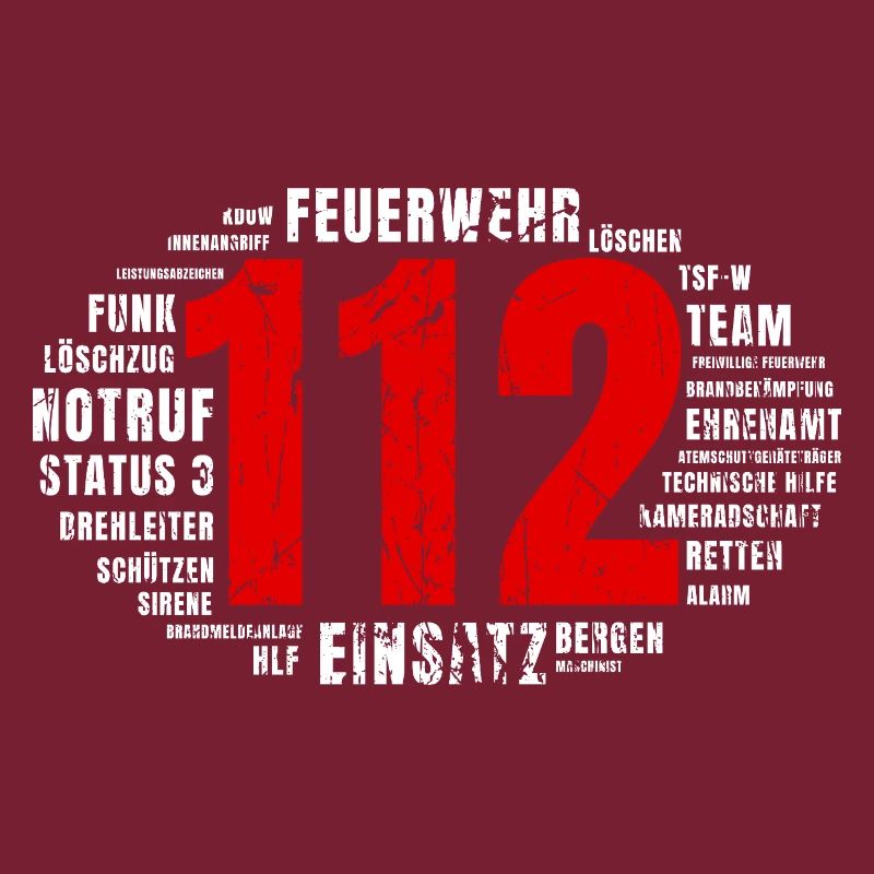 Fire Brigade 112 Word Cloud – Blue Light Deployment