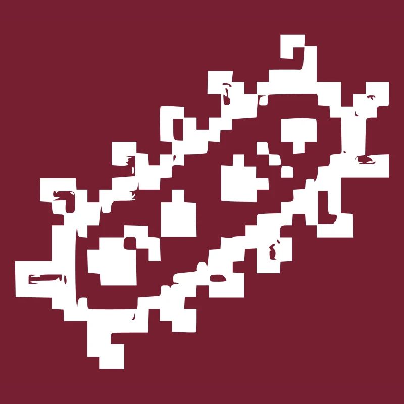 Bakterie Stäbchen Pixel Keim
