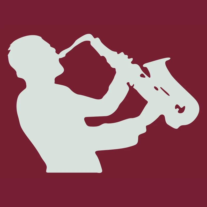 Jazz Saxophone Silhouette