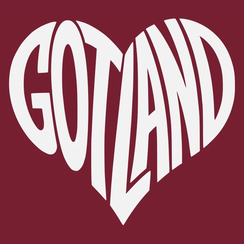 Lettrage Gotland Heart