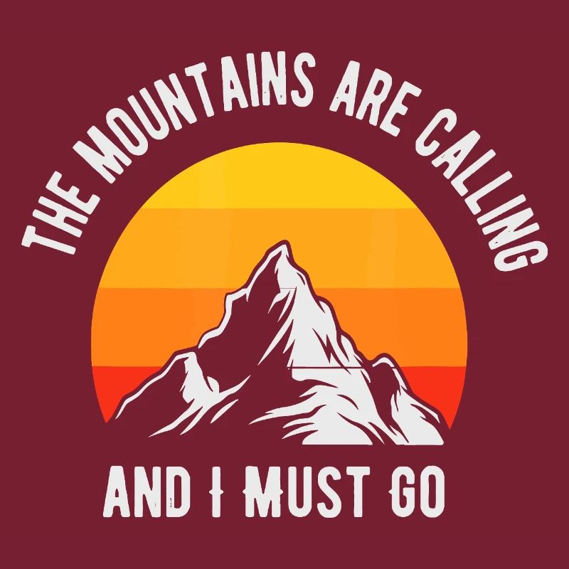 Mountains Are Calling Sunset Peak