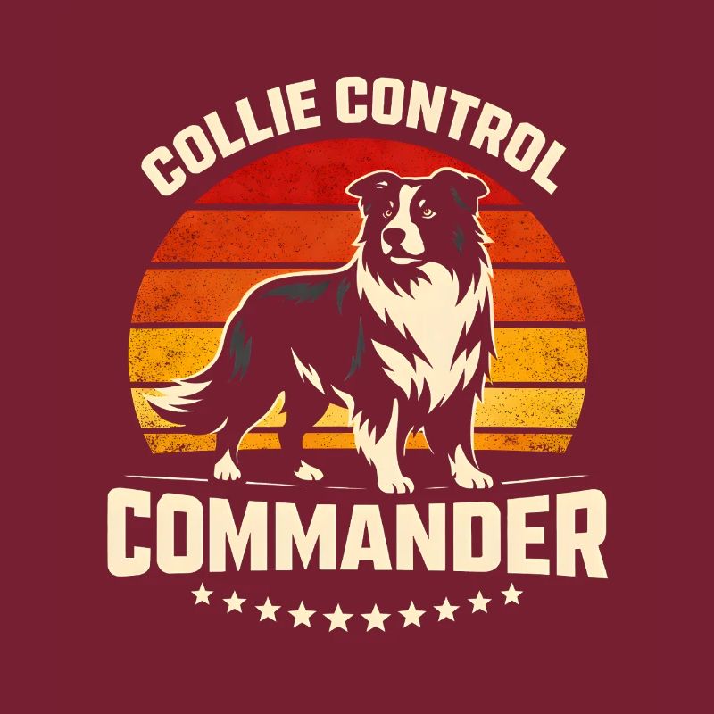 Collie Commando | Border Collie Rétro