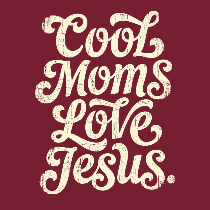 Script vintage : Les mamans cool aiment Jésus