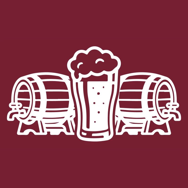 Bier Bierfass Bierglas
