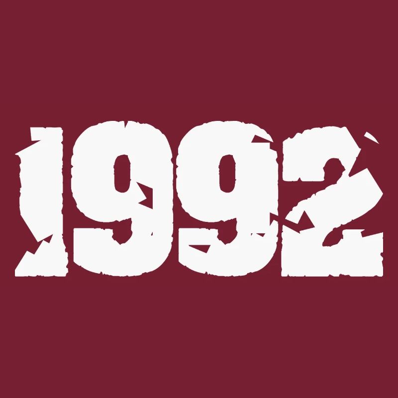 1992 Zerbrochenes Retro-Design