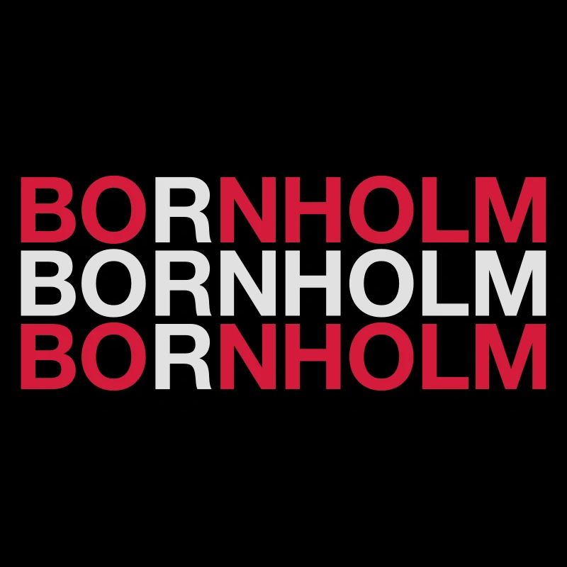 BORNHOLM Danemark Danemark Drapeau danois