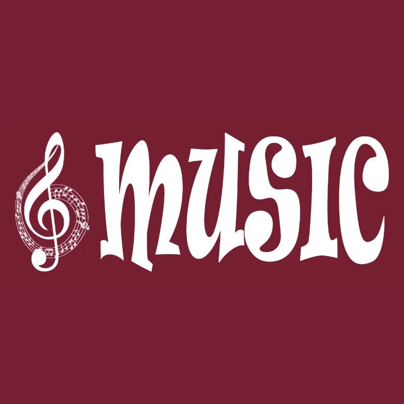 Music - Retro Classic Typography Style