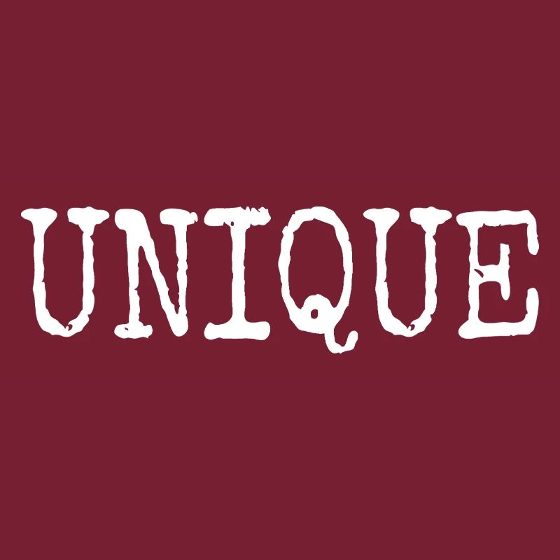 unique, unique, unique valeur de soi unique