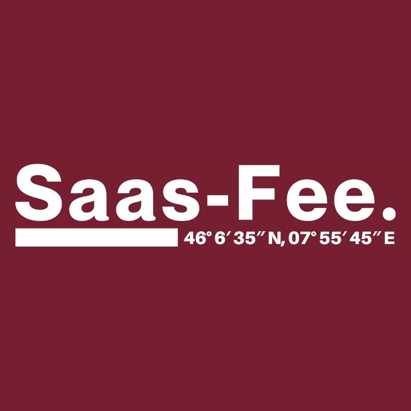 Saas-Fee Koordinaten Wallis Schweiz