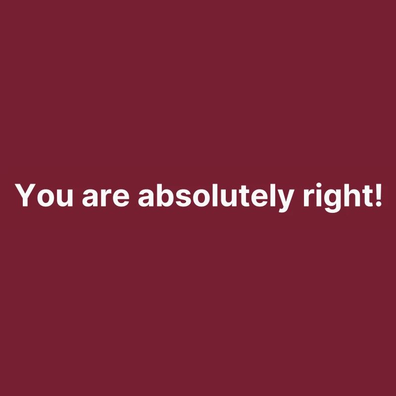 You are absolutely right!