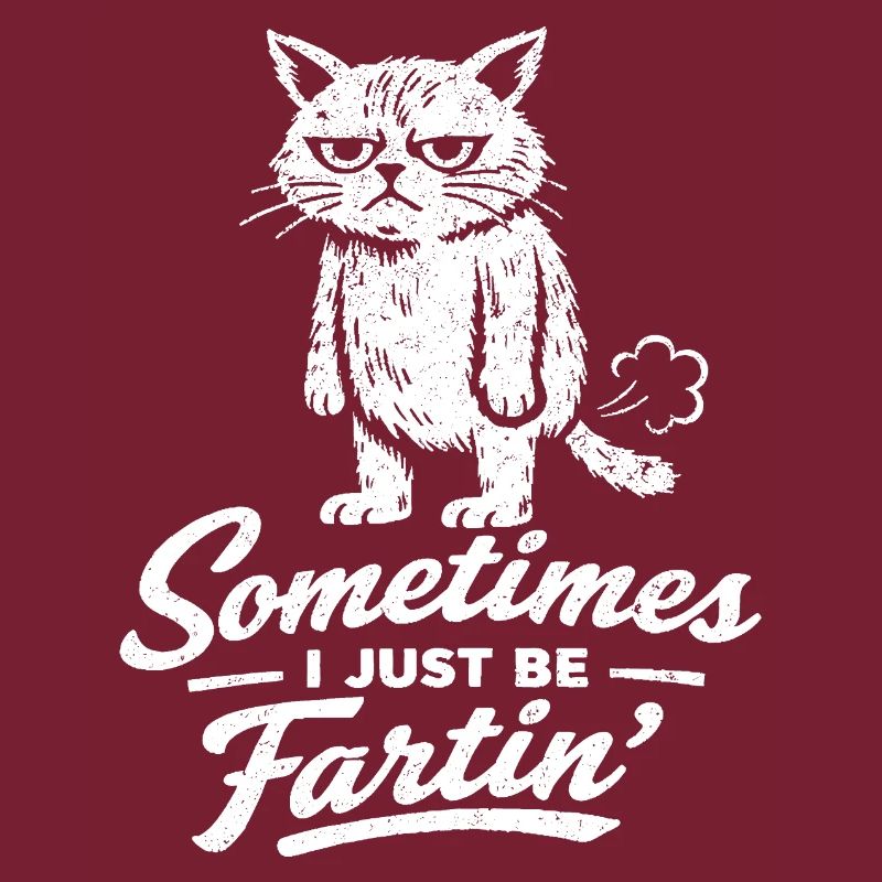 Manchmal bin ich einfach nur eine furzende Katze (