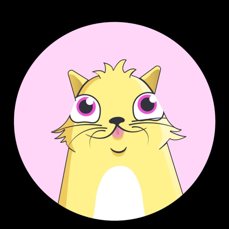 CryptoKitty Gelb