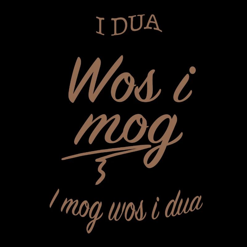 Bayerisches T Shirt mit Spruch