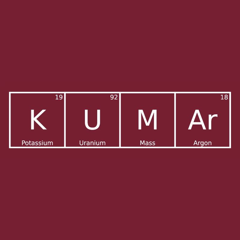 Kumar Nom Prénom Chimie Tableau périodique Éléments
